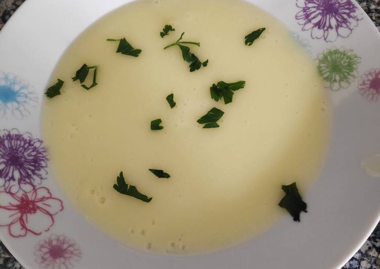 Crema de patata y cebolla en Thermomix