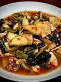 Kodok Batu (Saklon) Cah Sayur Asin