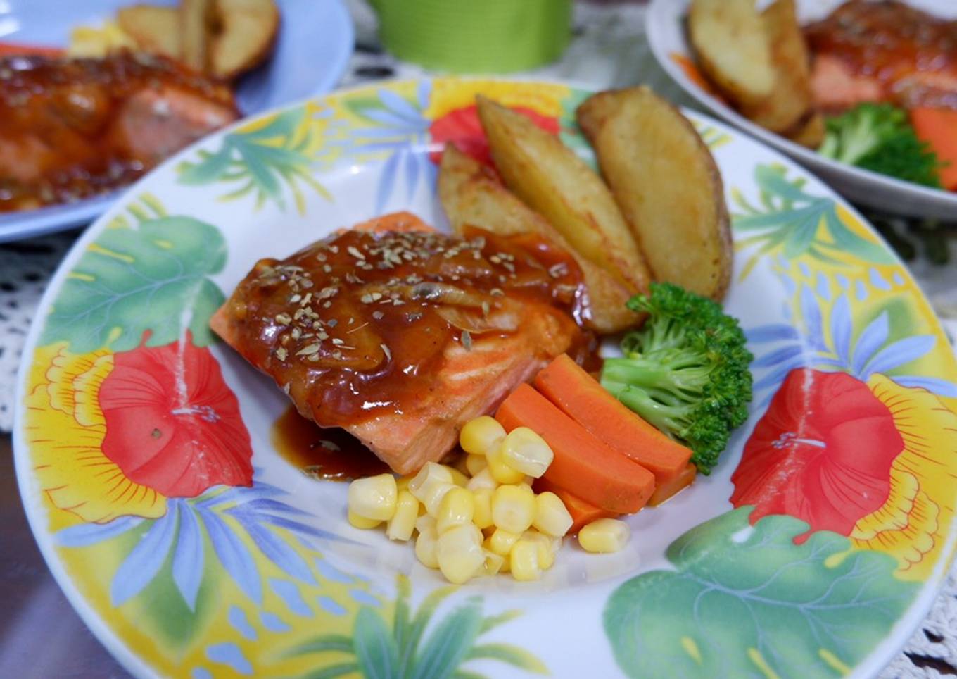 30. Steak Salmon (BBQ)