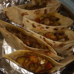 A picture of Pita pocket 😋😋.