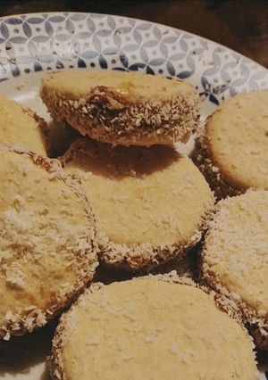 Una foto de Alfajores de maicena