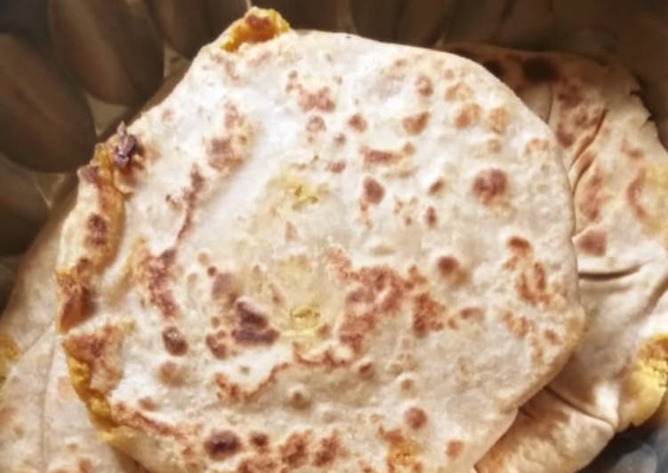 Simple Way to Prepare Any-night-of-the-week Aloo paratha