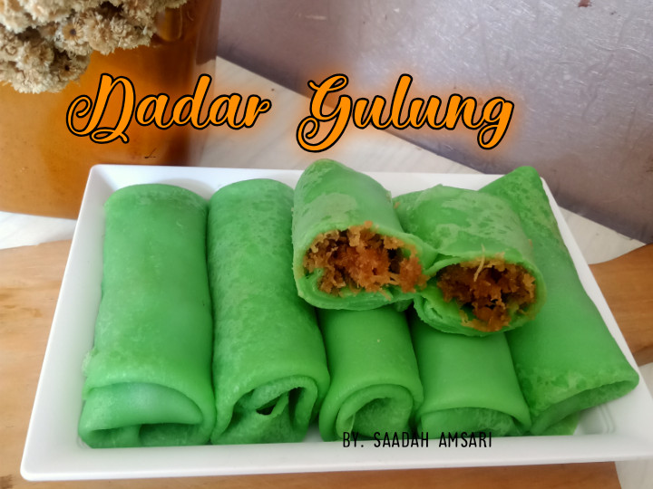 Resep Dadar gulung Untuk Pemula