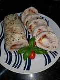 Arrollado de pollo