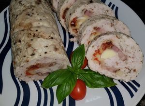 Una foto de Arrollado de pollo