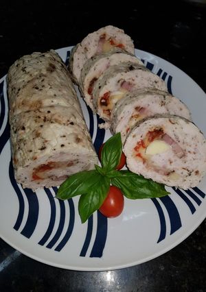 Una foto de Arrollado de pollo
