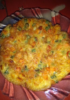 Foto resep Telur dadar pelangi