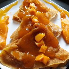 Mango Crepes A picture of Mango Crepes.