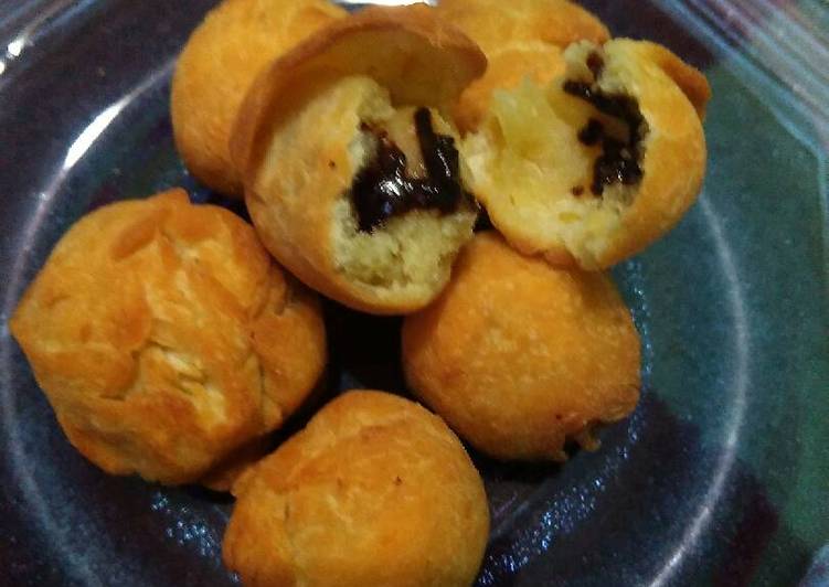 Donat Baso mini isi Coklat