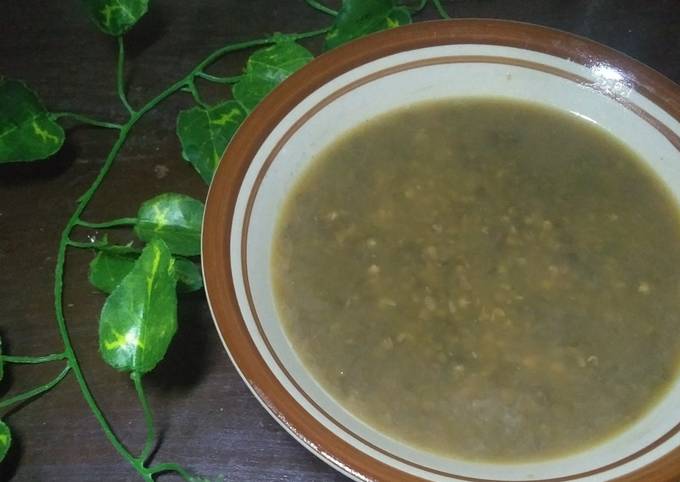 Standar Bagaimana cara buat Bubur kacang hijau tanpa santan dijamin lezat