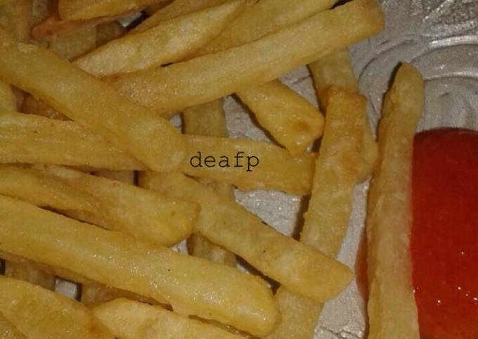 Yuk intip, Bagaimana cara membuat Kentang Goreng Crispy ala K*C yang istimewa