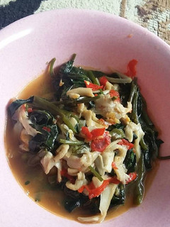 Foto resep Tumis kangkung jamur