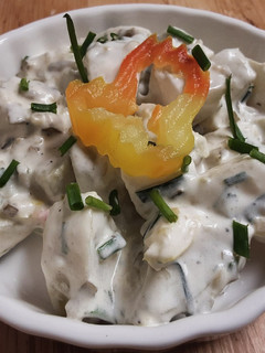 A picture of Nan's Simple Potato Salad (small batch).