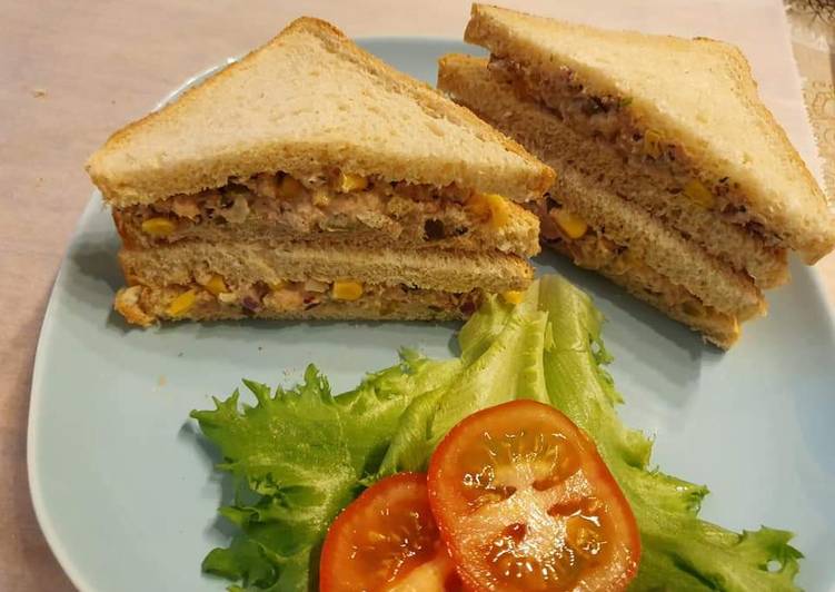 Step-by-Step Guide to Prepare Super Quick Homemade Tuna sandwiches