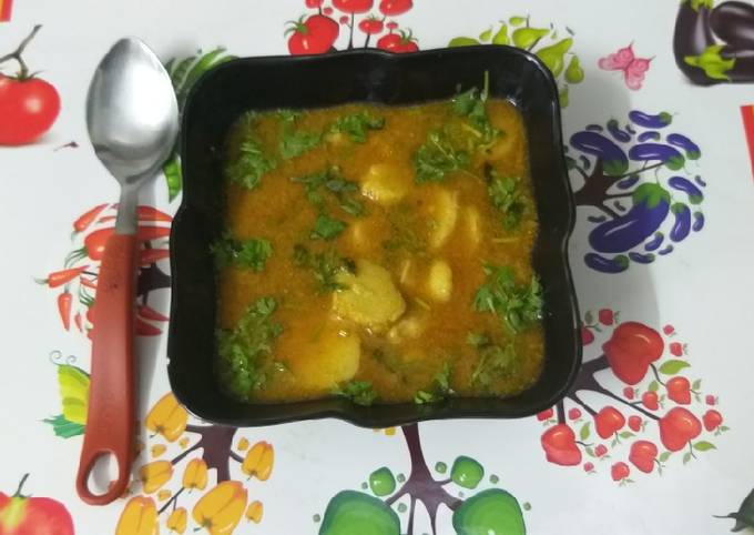 Steps to Make Favorite Arbi ki sabji