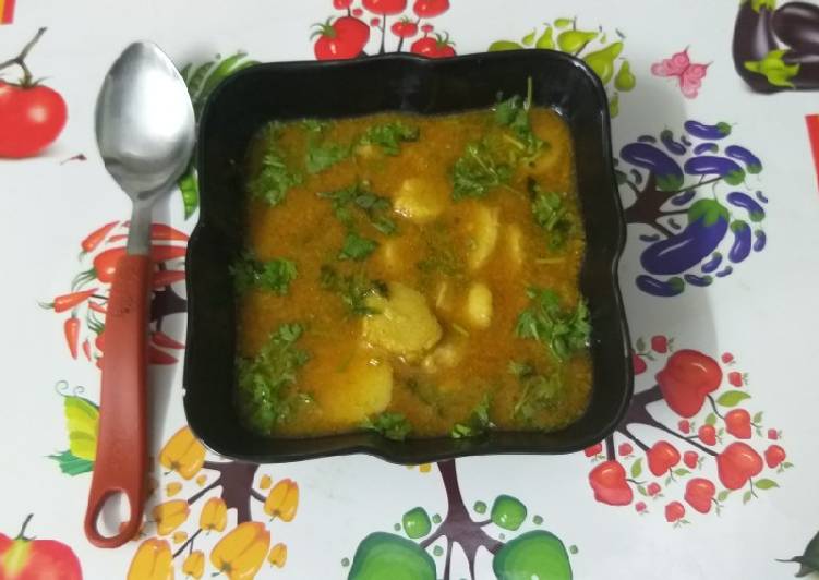 Steps to Make Homemade Arbi ki sabji