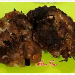 A picture of Qeema ke kabab.