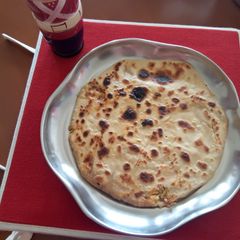 A picture of Aloo Paneer Paratha.