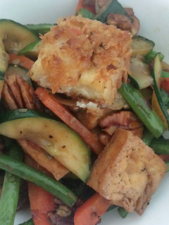 A picture of Tofu Vegetables Stir Fry.