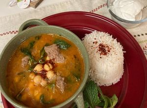 Foto resep Sup Kacang Arab ala Maroko/Maroccan Chickpeas Soup