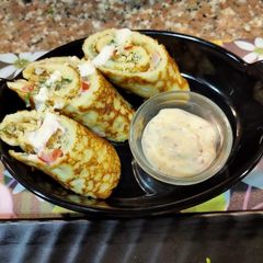 A picture of Egg Crep Roll.