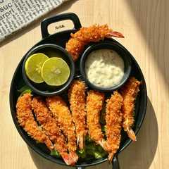 جمبري مقلي بالبانكو 🍤-レシピのメイン写真