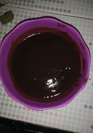 Foto resep Glaze coklat homemade simple