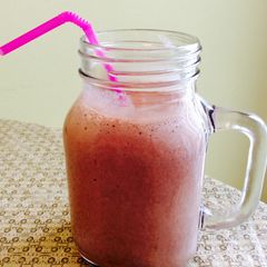 A picture of Chocolate Covered Strawberry Smoothie 🍓.
