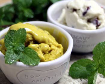 Easy Fast Cooking Simple Kabocha and Coconut Tofu Icecream Delicious and Healthy