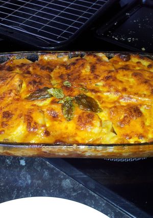 A picture of layered bake.