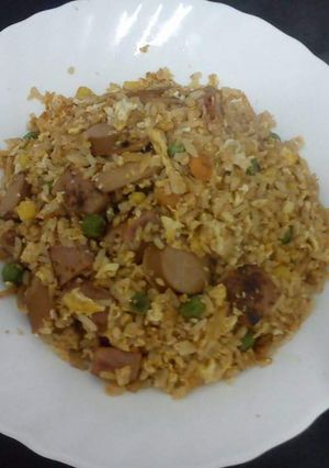 港式西炒飯 的食譜成品照片