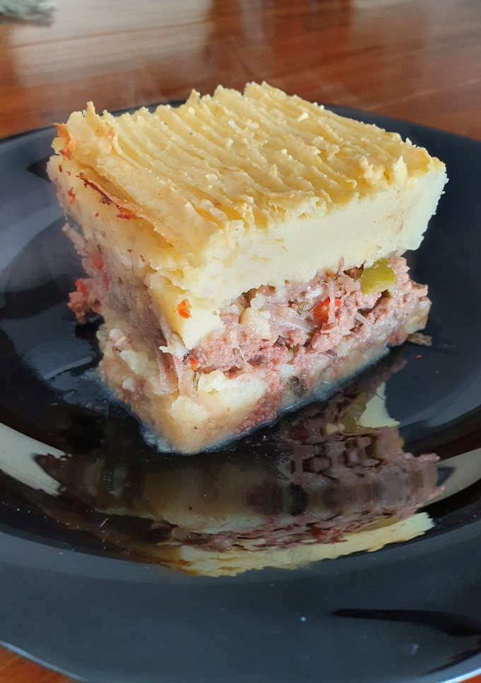 Una foto de Pastel de papas