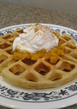 A picture of Bomb A** Waffles.