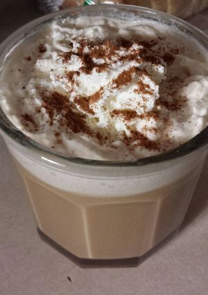 A picture of Pumpkin Spice Iced Coffee.
