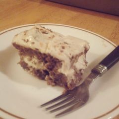 A picture of Heath Bar Cake.