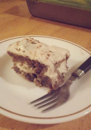 A picture of Heath Bar Cake.
