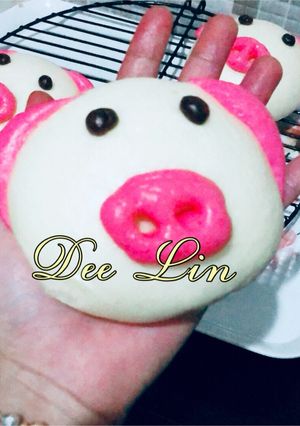 Foto resep Bakpao Lembut dan menul (Karakter piggy)