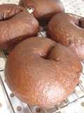 Cocoa & White Chocolate Bagels
