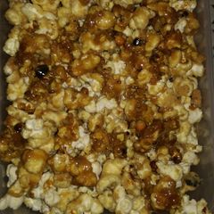 A picture of 5 Ingredient Caramel Popcorn.