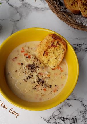 Foto resep Creamy Chicken Soup