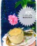 Bánh flan yến mạch lá dứa