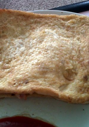 A picture of eggy bread.