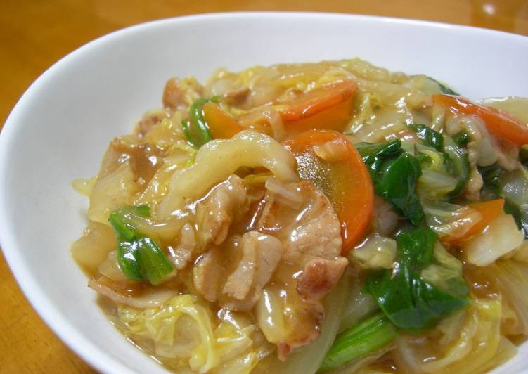 Simple Way to Make Any-night-of-the-week Chinese Cabbage Ankake