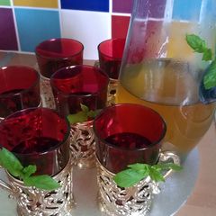 A picture of Vickys Moroccan-Style Mint Tea, GF DF EF SF NF.