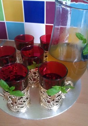 A picture of Vickys Moroccan-Style Mint Tea, GF DF EF SF NF.