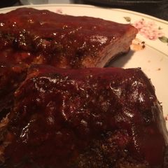 A picture of Oven Baked Baby Back Ribs.