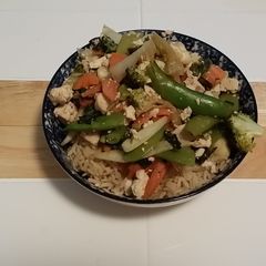 A picture of Veggie / Tofu Stirfry (Lactose free).