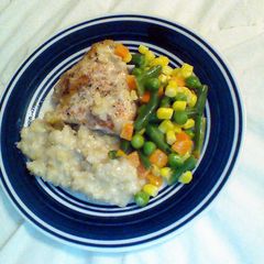 A picture of Crock Pot Chicken & Rice.