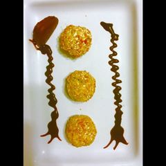 A picture of Unfried S'mores Ice Cream Treats.