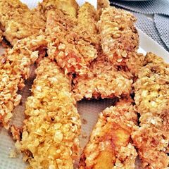 A picture of Oatmeal-Battered Chicken.